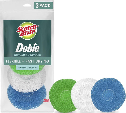 Non-Scratch Plastic Scrubbing Pads