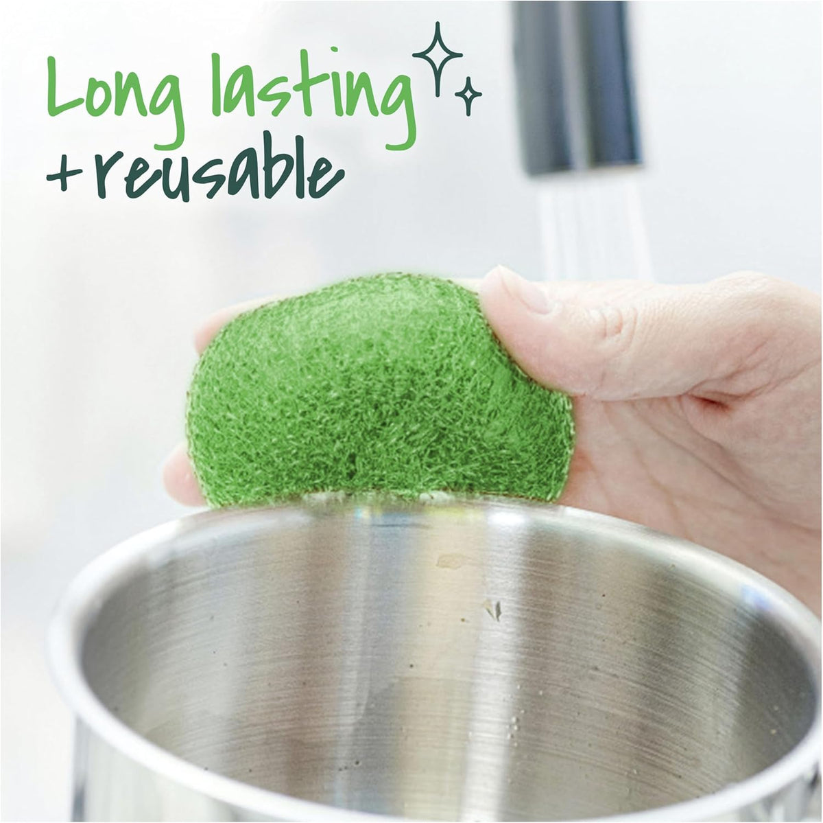 Non-Scratch Plastic Scrubbing Pads