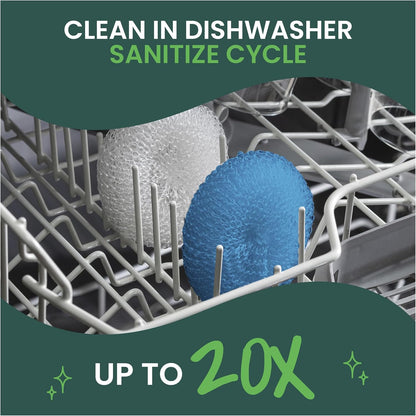 Non-Scratch Plastic Scrubbing Pads