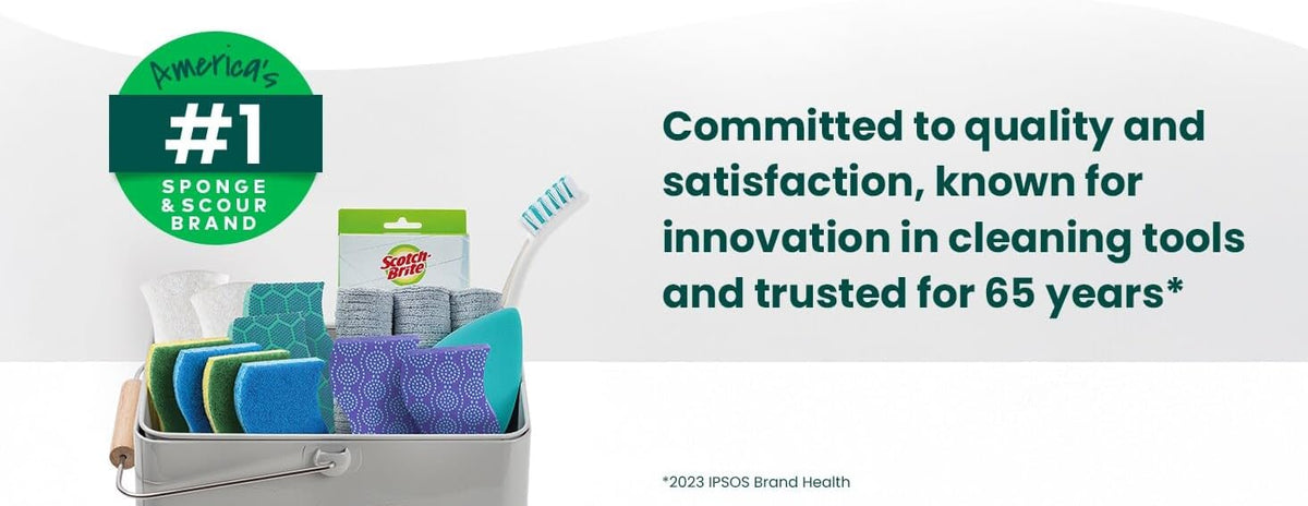 Non-Scratch Plastic Scrubbing Pads