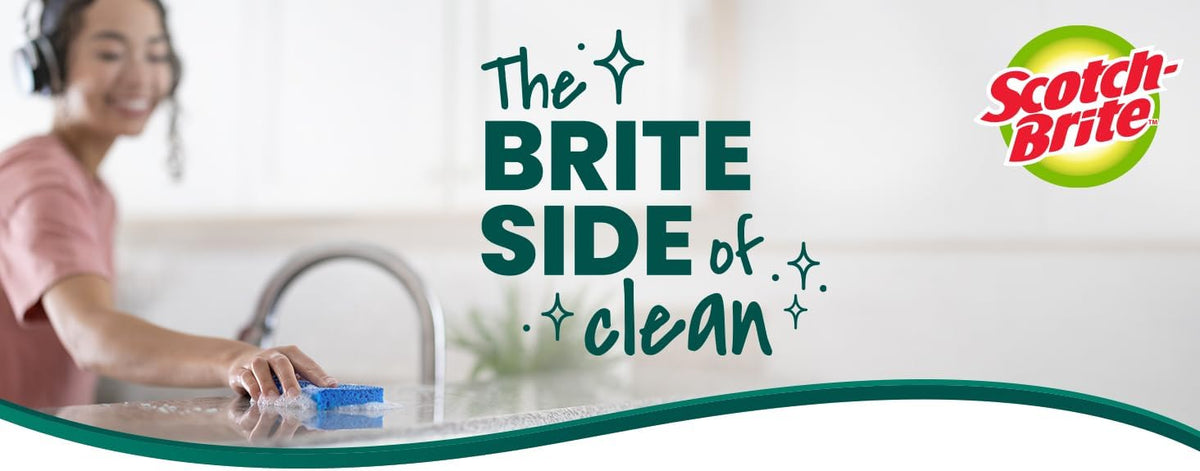 Non-Scratch Plastic Scrubbing Pads
