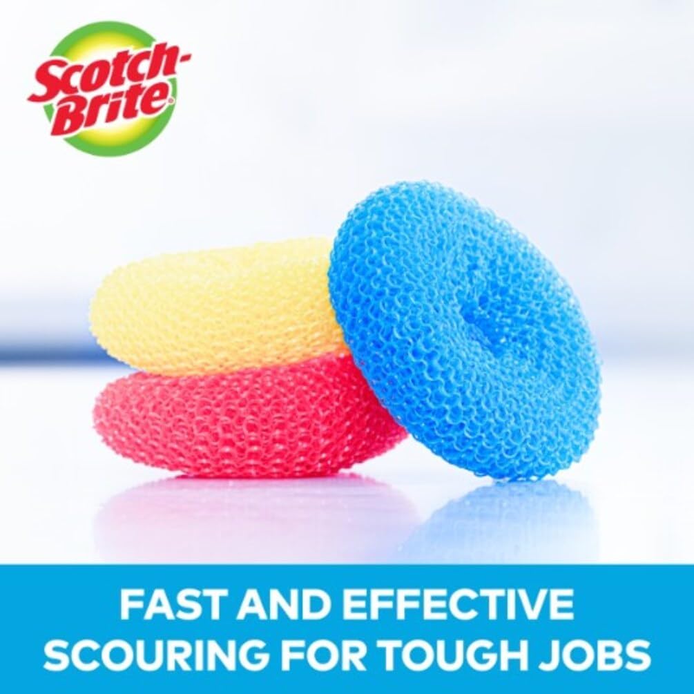 Non-Scratch Plastic Scrubbing Pads