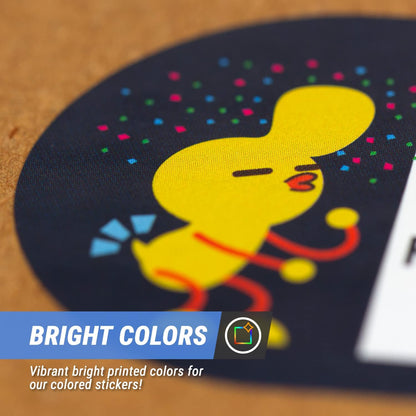 300 Count Expiration Date Stickers, 1.5 inch Circle Dot