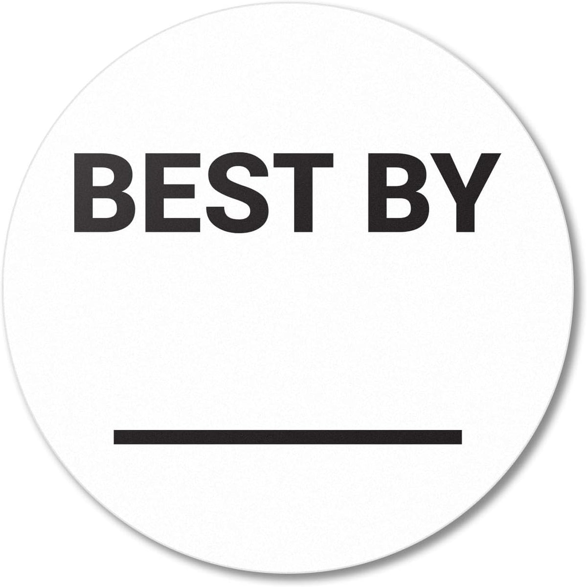 300 Count Expiration Date Stickers, 1.5 inch Circle Dot