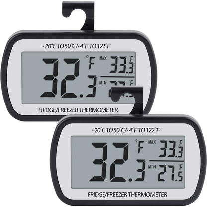 Refrigerator Thermometer Digital Fridge Freezer Thermometer