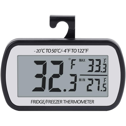 Refrigerator Thermometer Digital Fridge Freezer Thermometer