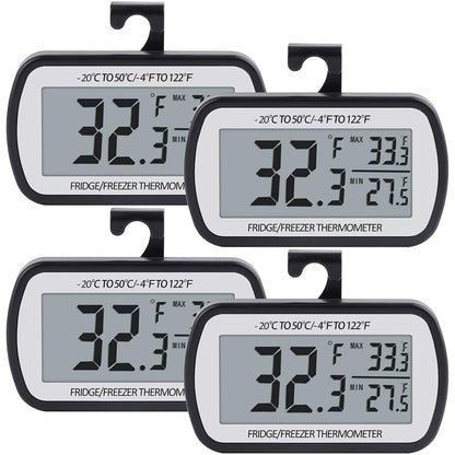 Refrigerator Thermometer Digital Fridge Freezer Thermometer