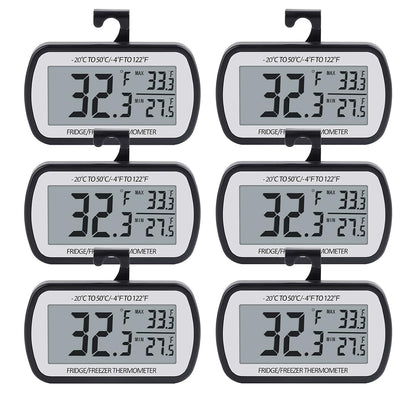 Refrigerator Thermometer Digital Fridge Freezer Thermometer