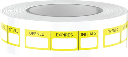 Dispensed Medication Veterinary Pharmacy Labels | Roll of 500 | Clinical-Grade Color-Coded Stickers for Medication Bottles (Refrigerate)