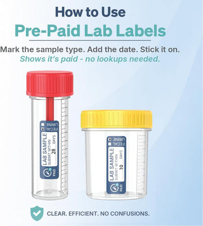 Dispensed Medication Veterinary Pharmacy Labels | Roll of 500 | Clinical-Grade Color-Coded Stickers for Medication Bottles (Refrigerate)