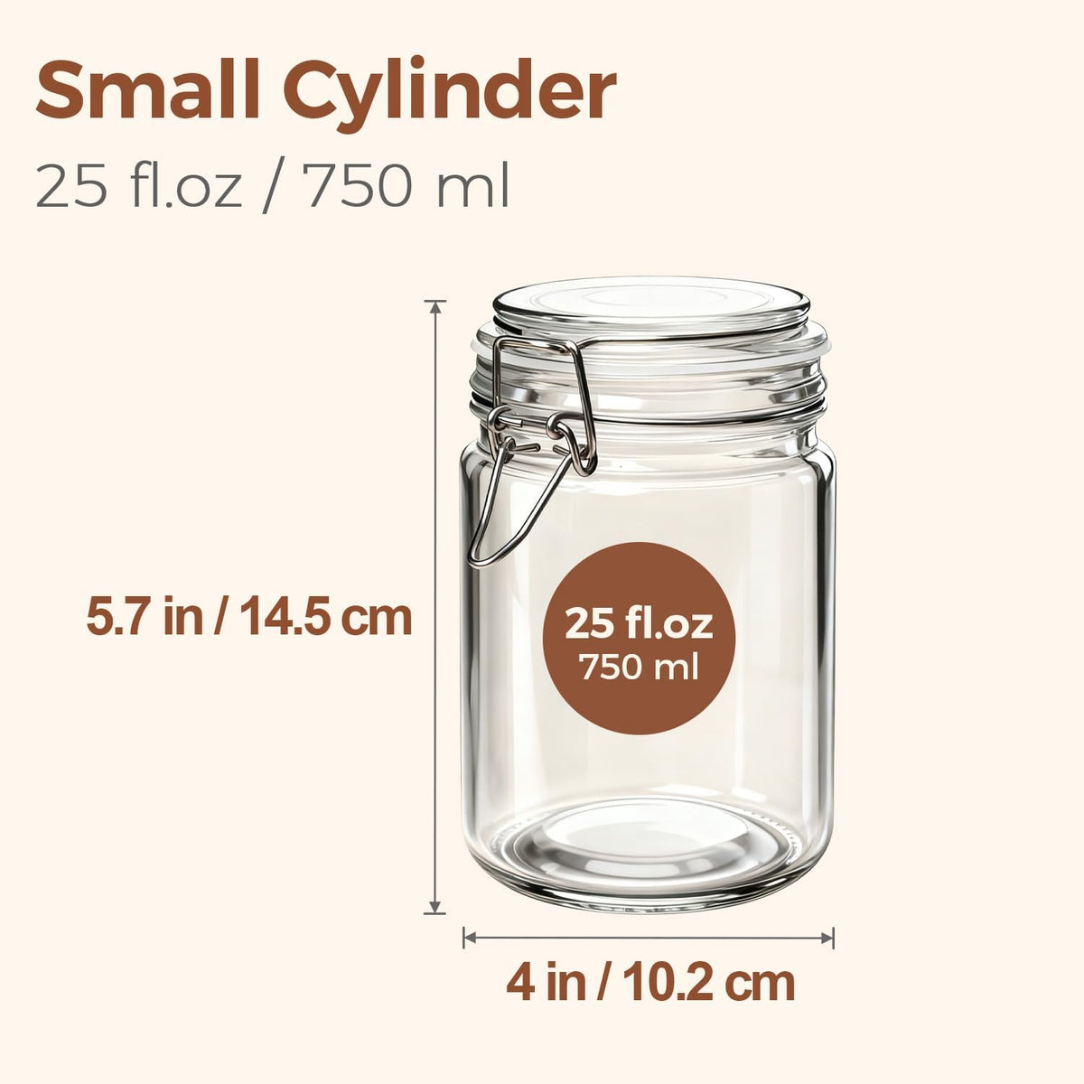 ComSaf 3-Pack 68oz 13-Inch Tall Glass Pasta Containers for Spaghetti & Long Pasta, Slender Airtight Canisters for Vertical Pantry Organization, Food Storage Jars for Linguine & Breadsticks