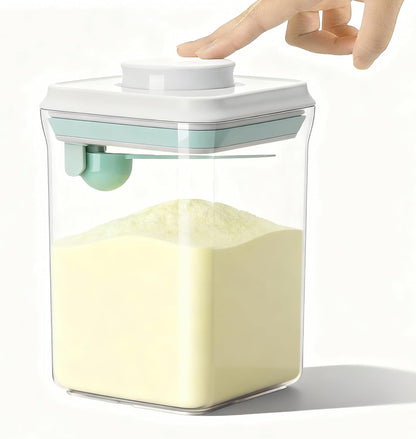 Airtight Food Storage Container Pop Containers With Lids, Bpa Free for Spaghetti Cereal Flour Rice Kitchen Organizer (rectangle 2050ml / 2.05qt)