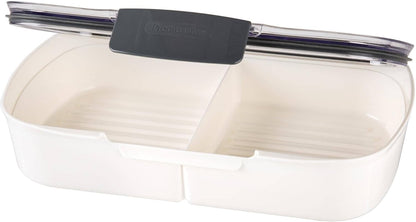 ProKeeper Deli Food Storage Container with Air-Tight Silicone Seal and Dry Erase Compatible Lid