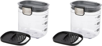 Progressive PKS-401 1.5 Cup Mini Prokeeper+ Airtight Silicone Seal Storage Container Great For Spices & Baking Acessories