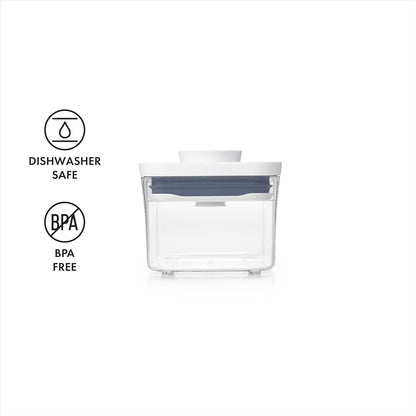 OXO Good Grips POP Container - Airtight Food Storage - Small Square Tall 2.3 Qt Ideal for spaghetti, linguini and lasagna