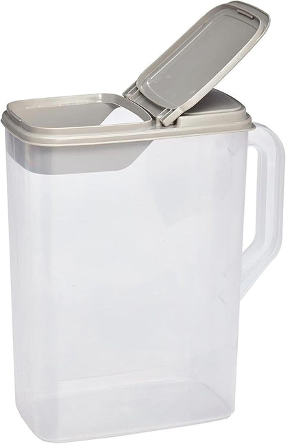 Buddeez Airtight Pet Food Storage Container - 50 QT/50 LB Capacity Dog Food Storage Container - Cat Food Container, Bird Seed Storage Container, Rolling Storage Bin, Air Tight with Handle & Scoop