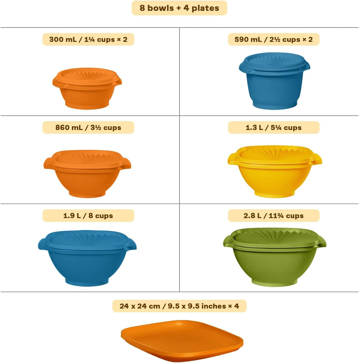Tupperware Heritage Collection, New Food Storage Container Set in Vintage Pink, Dishwasher Safe and BPA Free (18 containers, 18 lids)