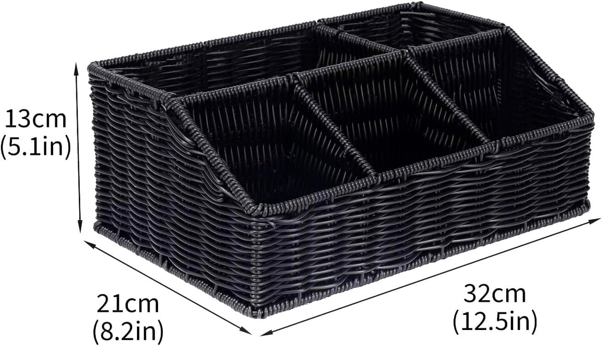 Snack Organizer with 5-Compartment Rack Snack Bar Station for Pantry Counter, Snack Storage Shelf with Removable Bins and Labels, Pantry Organizers and Storage for Kitchen or Office