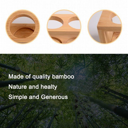 Sohynca Natural Bamboo Essential Oils Storage Rack fits 15ml bottles 1 Tier Tabletop Display Stand for Aromatherapy Bottles Storage Shelf fits 15ml 10ml 5ml bottles (5 Slots * 2pcs)