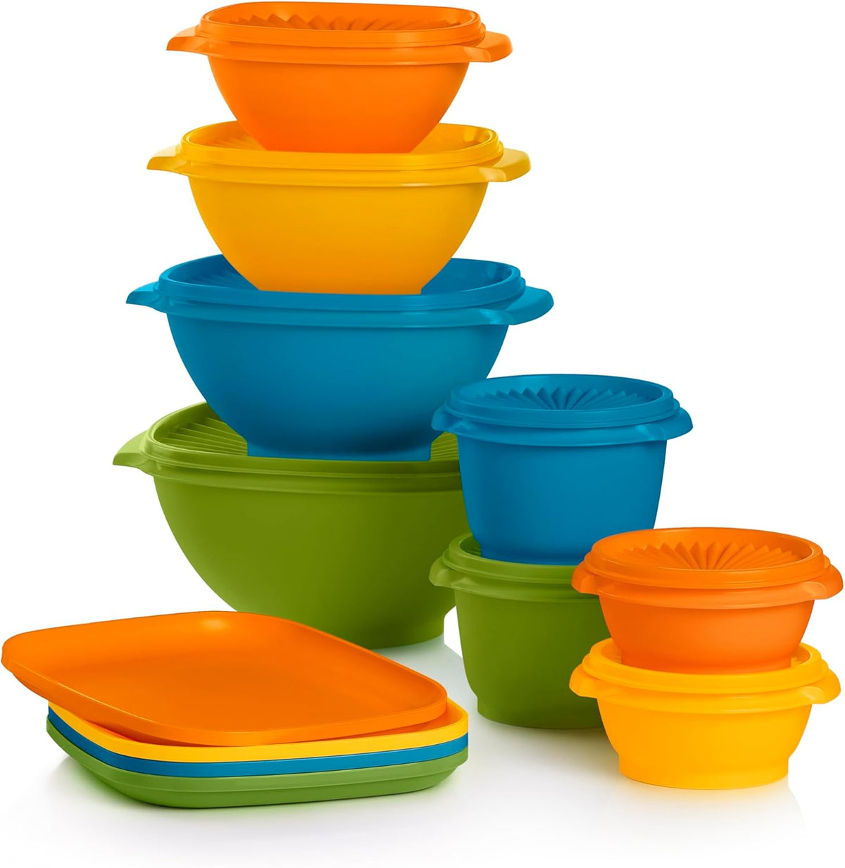 Tupperware Heritage Collection, New Food Storage Container Set in Vintage Pink, Dishwasher Safe and BPA Free (18 containers, 18 lids)