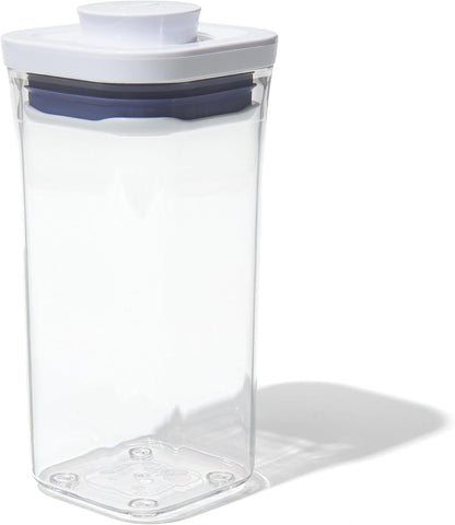 OXO Good Grips POP Container - Airtight Food Storage - Small Square Tall 2.3 Qt Ideal for spaghetti, linguini and lasagna