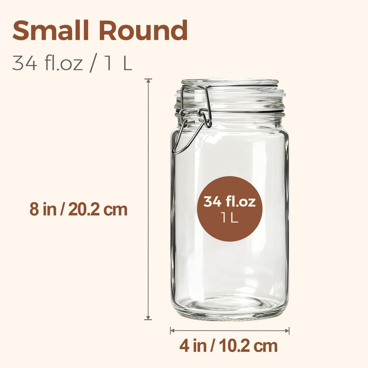 ComSaf 3-Pack 68oz 13-Inch Tall Glass Pasta Containers for Spaghetti & Long Pasta, Slender Airtight Canisters for Vertical Pantry Organization, Food Storage Jars for Linguine & Breadsticks
