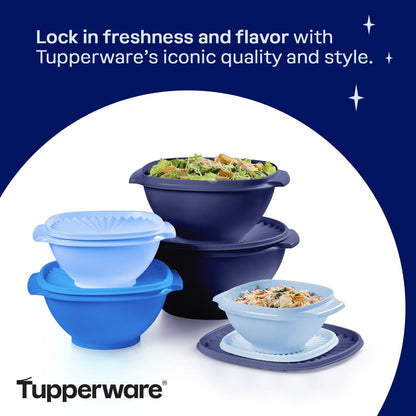 Tupperware Heritage Collection, New Food Storage Container Set in Vintage Pink, Dishwasher Safe and BPA Free (18 containers, 18 lids)
