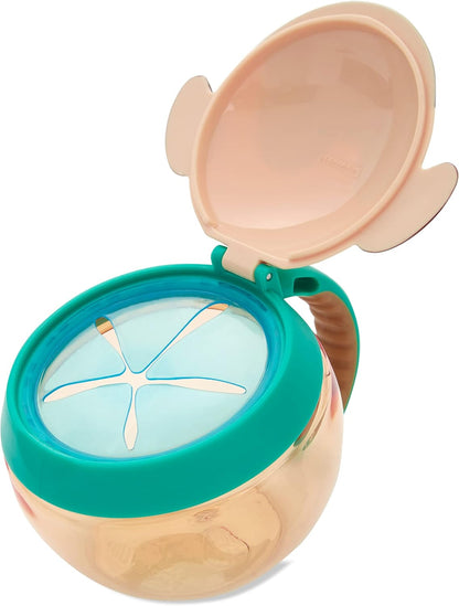 Skip Hop Baby Snack Container, Mealtime Snack Cup, Dino