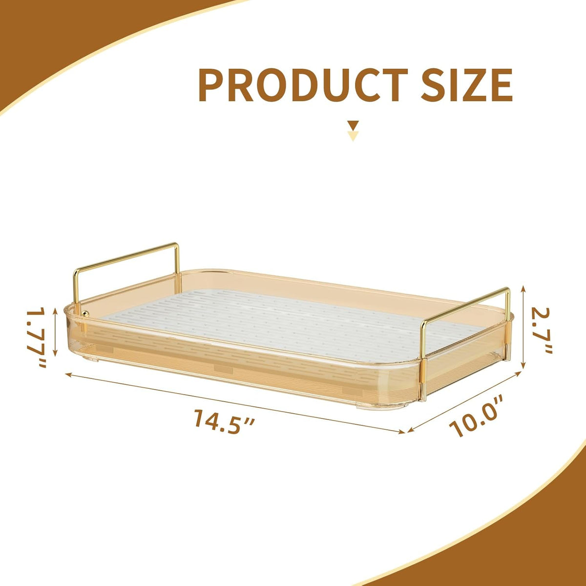 Seoneiro Whiskey Tray, Glass Cup Rack, Mug Holder, Coffee Cup Organizer, Bathroom Countertop Organizer with Drain Board Wine Glass Decorative, Food Tray, Kitchen Spice Rack