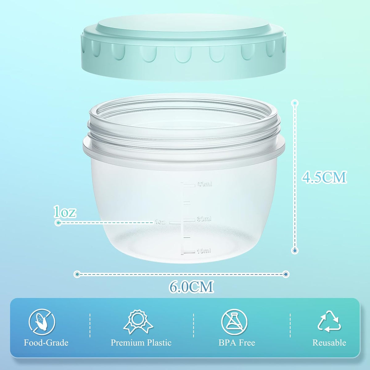 Snack Pack Containers for Kids, Reusable Snack Containers with Lids, 2 Compartment Small Bento Snack Box, BPA-Free, Lunchbox Accessories for Travel