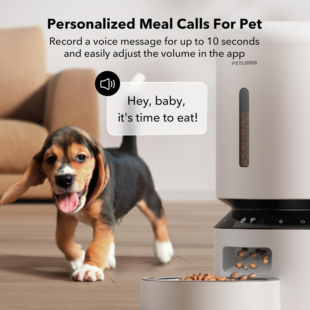 Automatic Cat Feeder, 5G WiFi Automatic Dog Food Dispenser with Freshness Preservation, 5L Timed Pet Feeder with Low Food Sensor, Up to 10 Meals Per Day, Granary Black