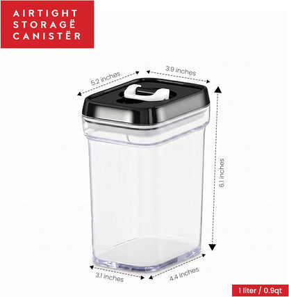 DWËLLZA KITCHEN Pasta Storage Containers for Pantry Airtight - 2 Pc Spaghetti Container Storage - Ideal for Spaghetti & Noodles, Kitchen Pantry Organization and Storage - Keeps Food Fresh & Dry
