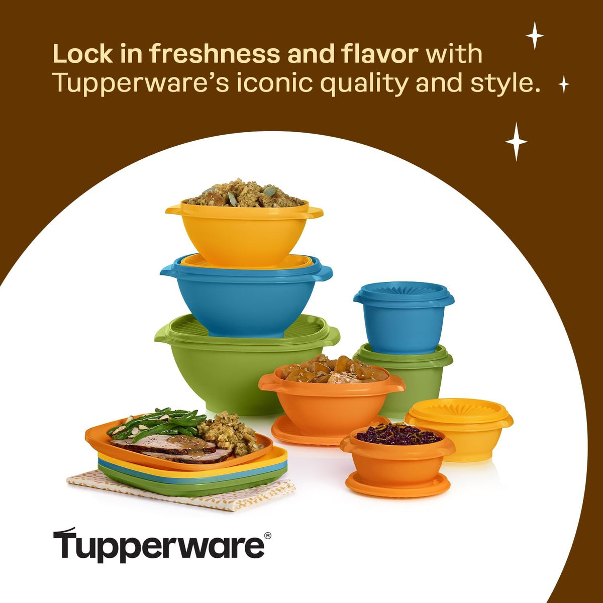 Tupperware Heritage Collection, New Food Storage Container Set in Vintage Pink, Dishwasher Safe and BPA Free (18 containers, 18 lids)