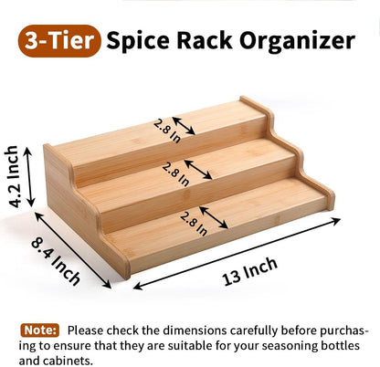 JinDoWin 2 Pack Cabinet Spice Rack Organizer - Enhanced Cabinet Spice Organizer, Practical Spice Rack Organizer for Cabinet and Efficient Cabinet Spice Organizer (2, 9 Inch)