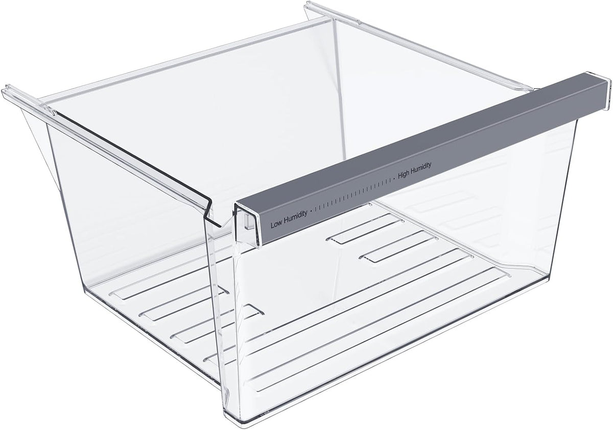 UPGRADED W11162443 Refrigerator Crisper Drawer Compatible with Whirlpool Crisper Drawer W10899435 Whirlpool Fridge Drawer W11046494 Maytag Refrigerator Drawer WRS325SDHZ WRS315SDHZ WRS315SDHM Drawer