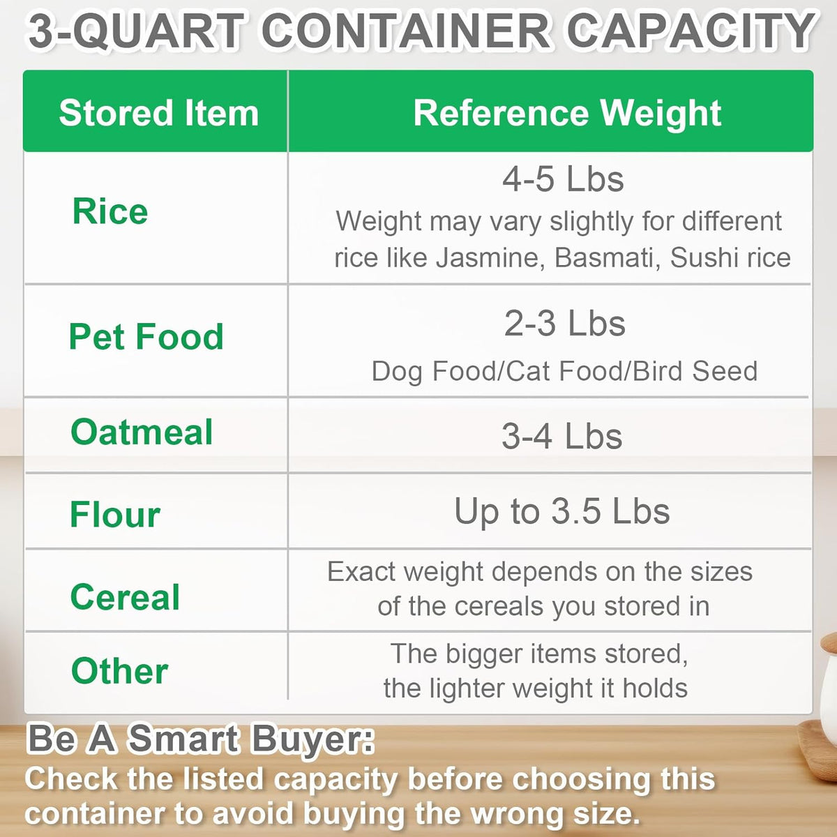 Airtight Rice Container 10 Lbs, Cereal Dispenser, Pet Cat Dog Food Storage Container, Plastic Kitchen Pantry Food Storage Holder with Cup -Dark Grey