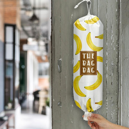 Plastic Bag Organizer, Shopping Bag holder, Wall Mount Plastic Bags Holders for grocery bags, Kitchen Washable Storage Dispenser, Carrier Storage Organizer Extra Large(23" x 9")