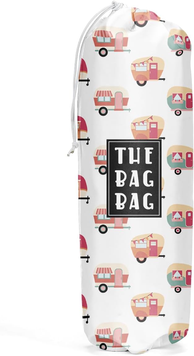 Plastic Bag Organizer, Shopping Bag holder, Wall Mount Plastic Bags Holders for grocery bags, Kitchen Washable Storage Dispenser, Carrier Storage Organizer Extra Large(23" x 9")