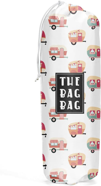 Plastic Bag Organizer, Shopping Bag holder, Wall Mount Plastic Bags Holders for grocery bags, Kitchen Washable Storage Dispenser, Carrier Storage Organizer Extra Large(23" x 9")