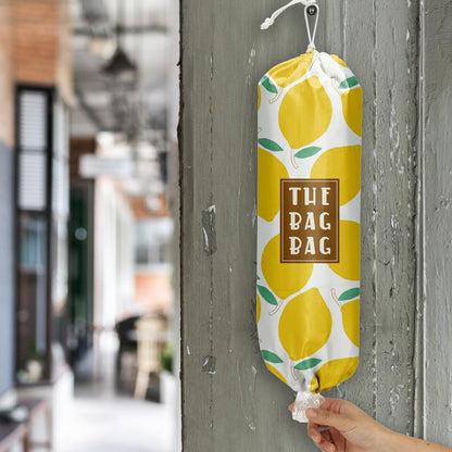 Plastic Bag Organizer, Shopping Bag holder, Wall Mount Plastic Bags Holders for grocery bags, Kitchen Washable Storage Dispenser, Carrier Storage Organizer Extra Large(23" x 9")