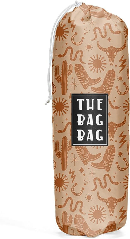 Plastic Bag Organizer, Shopping Bag holder, Wall Mount Plastic Bags Holders for grocery bags, Kitchen Washable Storage Dispenser, Carrier Storage Organizer Extra Large(23" x 9")