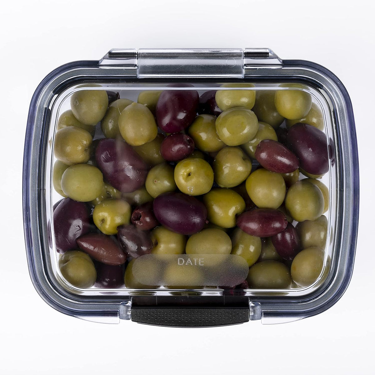 Progressive Prokeeper + Deli Storage Set: Air-Tight Silicone Sealed Containers w Grooved Bottom, Dry Erase Lid, BPA-Free, Stackable, Keeps Meats & Cheeses Fresh Longer, 3-Piece Set (1.65L, .69L, 1.6L)