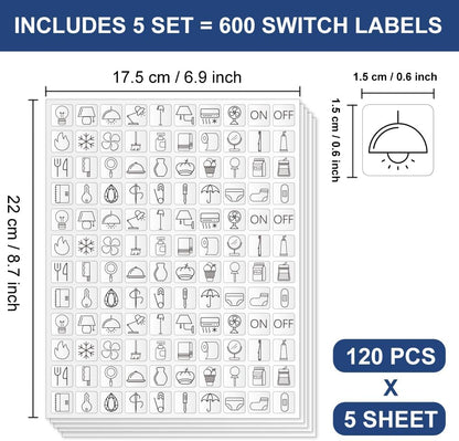 200 Pcs Kitchen Pantry Label Stickers, Black Preprinted Food Storage Jar Labels Self-Adhesive PVC Waterproof Spice and Pantry Organization Stickers for Containers, 0.75 x 1.58 Inch