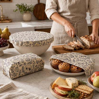 14x55 Inch Beeswax Wrap Roll for Food, Cut to Size Paper