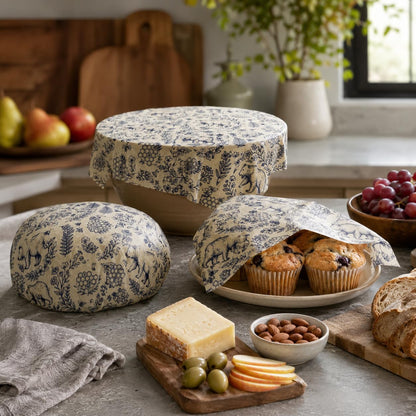 14x55 Inch Beeswax Wrap Roll for Food, Cut to Size Paper
