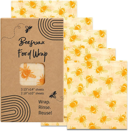 14x55 Inch Beeswax Wrap Roll for Food, Cut to Size Paper
