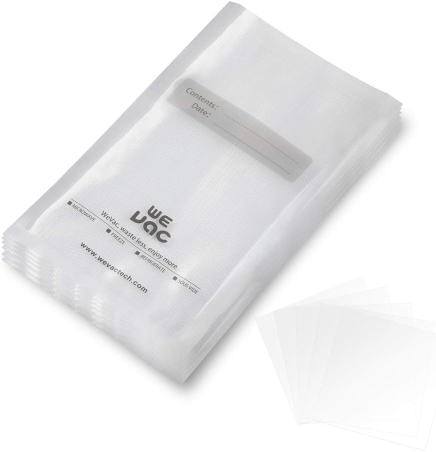 Vacuum Sealer Bags 8x12" 100 Quart for Food Saver Vacuum Seal machine