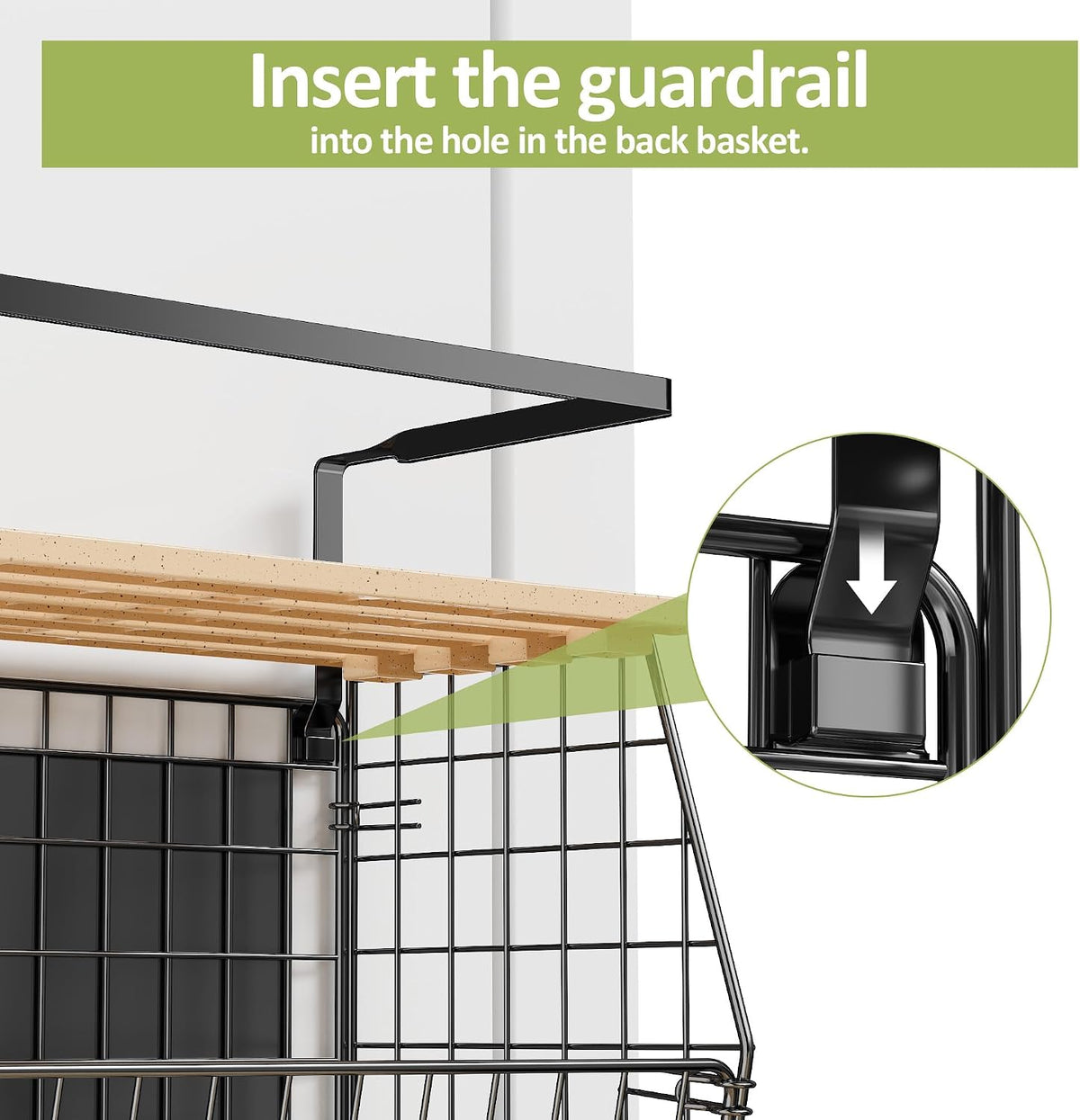 Magnetic Shelf for Fridge: Fruit Potato and Onion Storage Bin - Magnetic Spice Rack for Refrigerator & Kitchen Counter - Pantry Organizers and Storage
