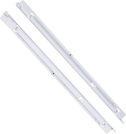 240530601(Left) & 240530701(Right) Refrigerator Pan Hangers Replacement Fit for Ken-more, Frigi-daire Refrigerators-Drawer Slide Support Rail Replaces 240460401, 240460501