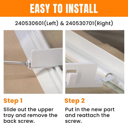 240530601(Left) & 240530701(Right) Refrigerator Pan Hangers Replacement Fit for Ken-more, Frigi-daire Refrigerators-Drawer Slide Support Rail Replaces 240460401, 240460501